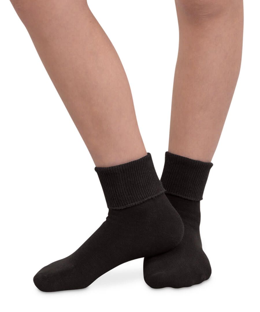 Jefferies Socks Smooth Toe Organic Cotton Turn Cuff Socks – Chiappetta Shoes