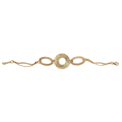 Sachi Bohemian Neutrals Collection Bracelet - Metal Ring