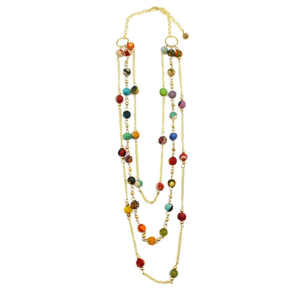 Aasha Multi-Layered Beaded Necklace