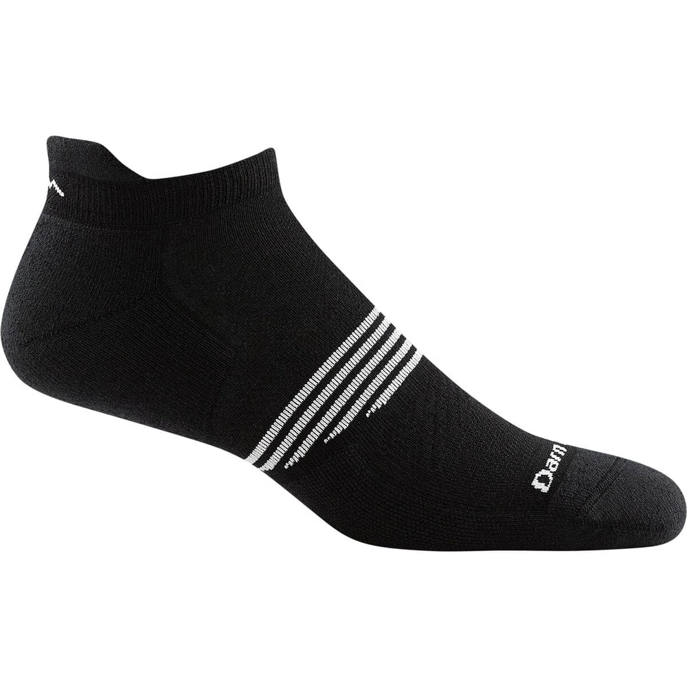 Darn Tough Element No Show Tab Lightweight Running Sock (Women's) - Black