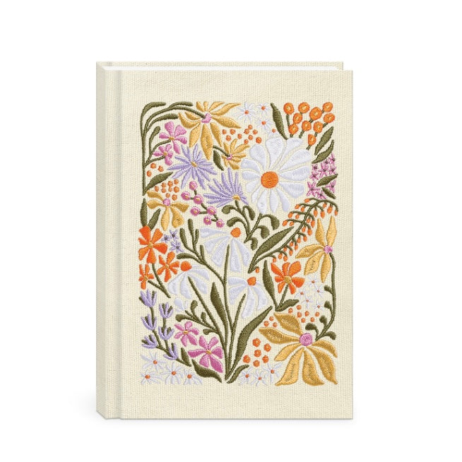 Fabric Journal Flower Market Wildflowers