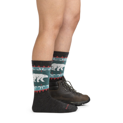 Darn Tough Vanna Grizzle Boot Midweight Hiking Sock (Women’s) - Charcoal
