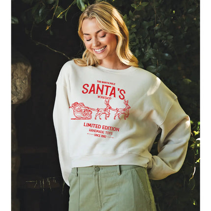 The North Pole Mid Graphic Sweatshirt