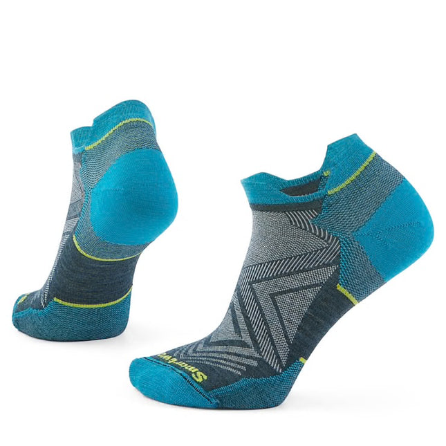 Smartwool Run Zero Cushion Low Ankle Sock (Women's) - Twilight Blue