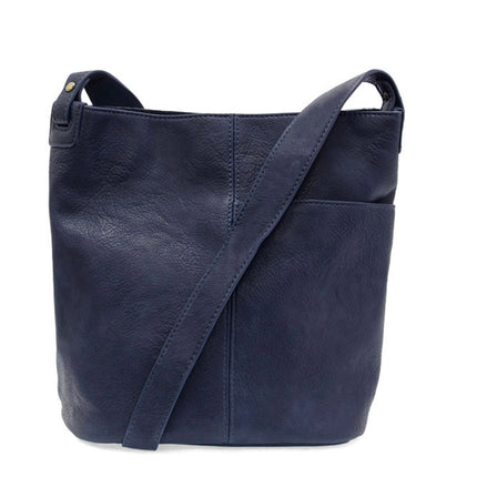 Joy Susan Bindi Front Slip Pocket Bucket Crossbody Bag