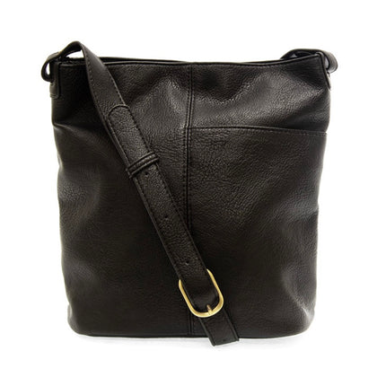 Joy Susan Bindi Front Slip Pocket Bucket Crossbody Bag