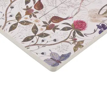 BV by Bruno Visconti Vegan Leather A5 Notebook - Symmetrical Flora