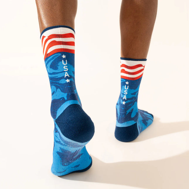 Feetures Elite Light Cushion Mini Crew - Limited Edition - USA