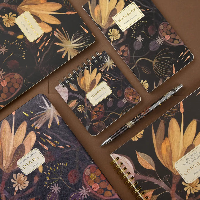 BV by Bruno Visconti Pocket Art Journal  - Night Flowers