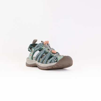 KEEN Whisper (Women's) - Granite Green/Peach Parfait
