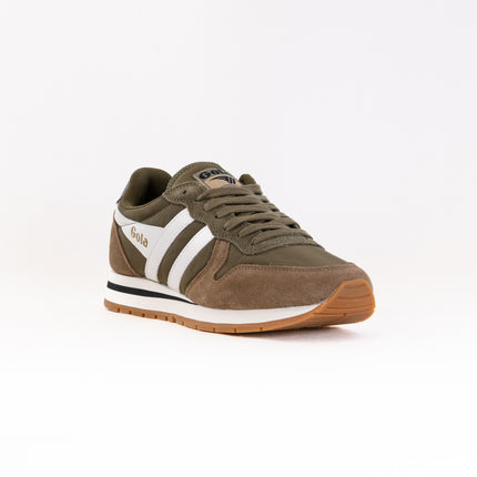 Gola Classics Daytona Chute Sneaker (Men's) - Khaki/Tobacco/Off White
