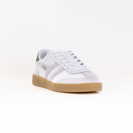 Gola Classics Viper Leather (Men's) - White/White/Evergreen/Gum