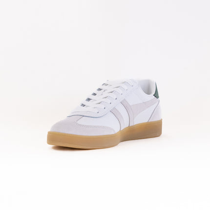 Gola Classics Viper Leather (Men's) - White/White/Evergreen/Gum