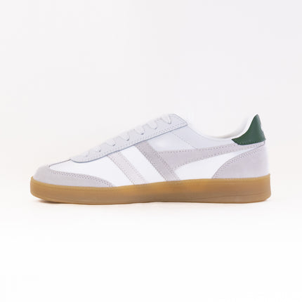 Gola Classics Viper Leather (Men's) - White/White/Evergreen/Gum