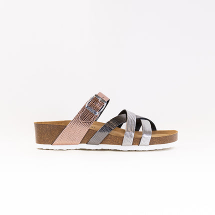 Ara Beth Sandal (Women's) - Silver/Anthracite/Rose