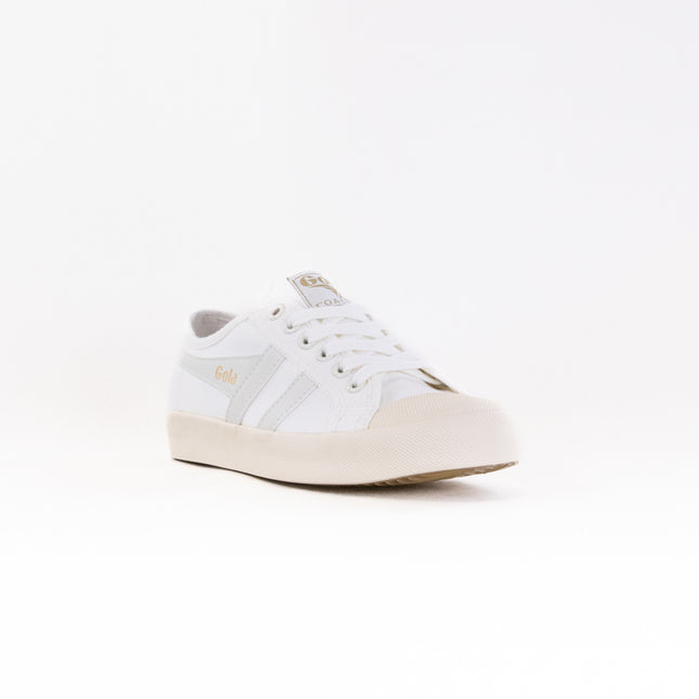 Gola Coaster (Women's) - Off White/Off White/Gold