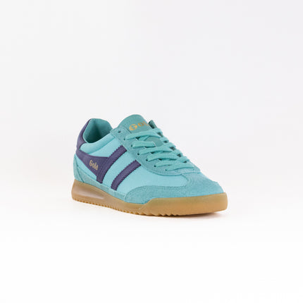 Gola Classics Tornado Zephyr Sneakers (Women's) - Sea Mist/Plum
