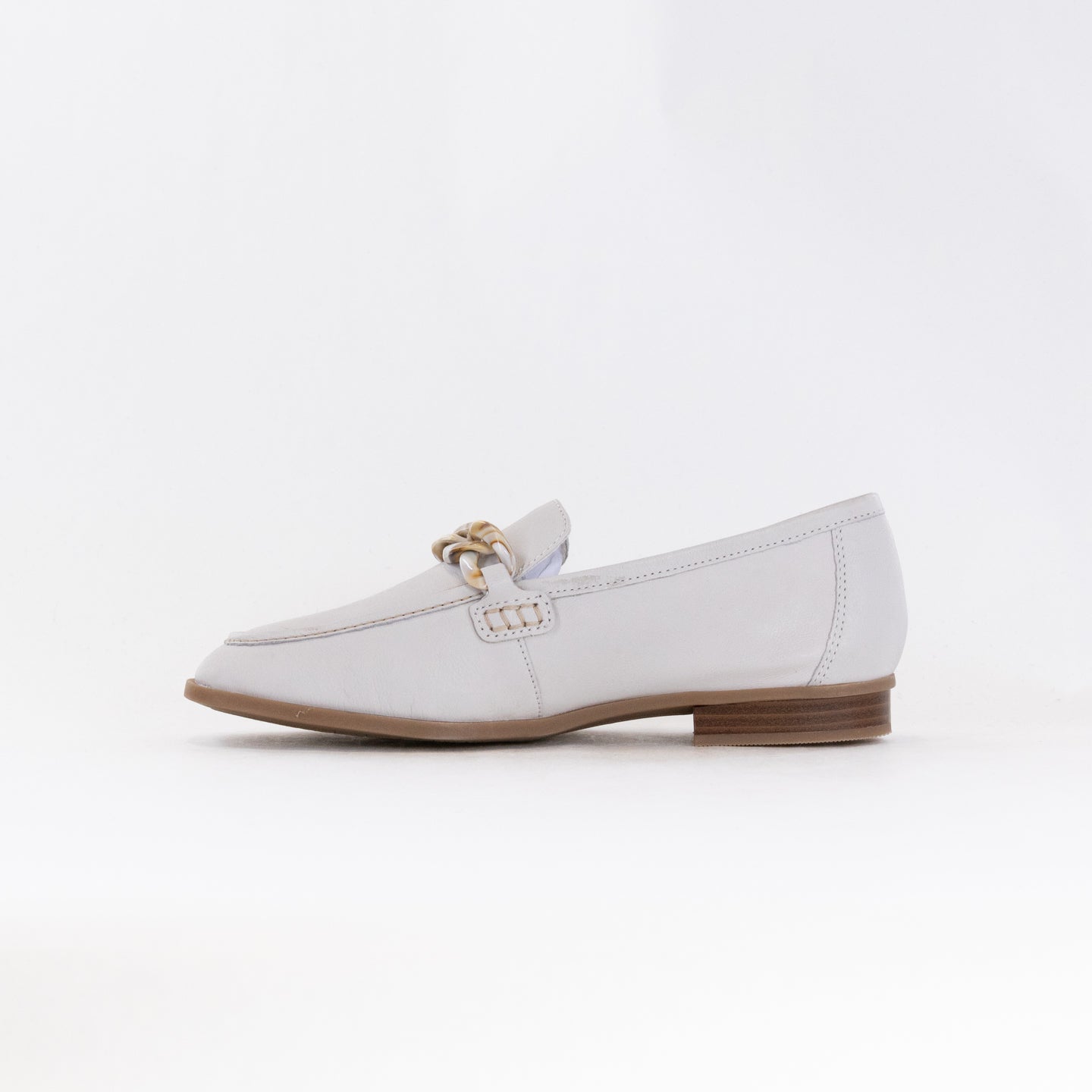 Clarks Sarafyna Iris Loafer (Women's) - White Leather
