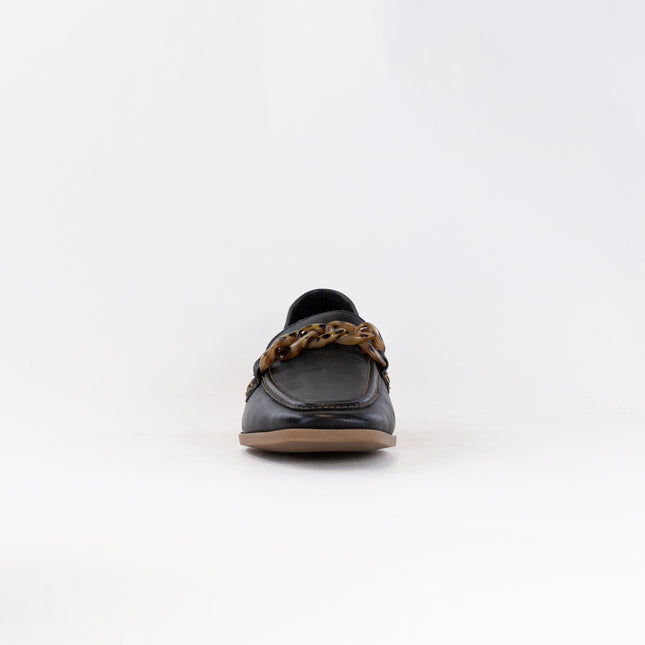 Clarks Sarafyna Iris (Women's) - Black Leather/Tortoise Bit