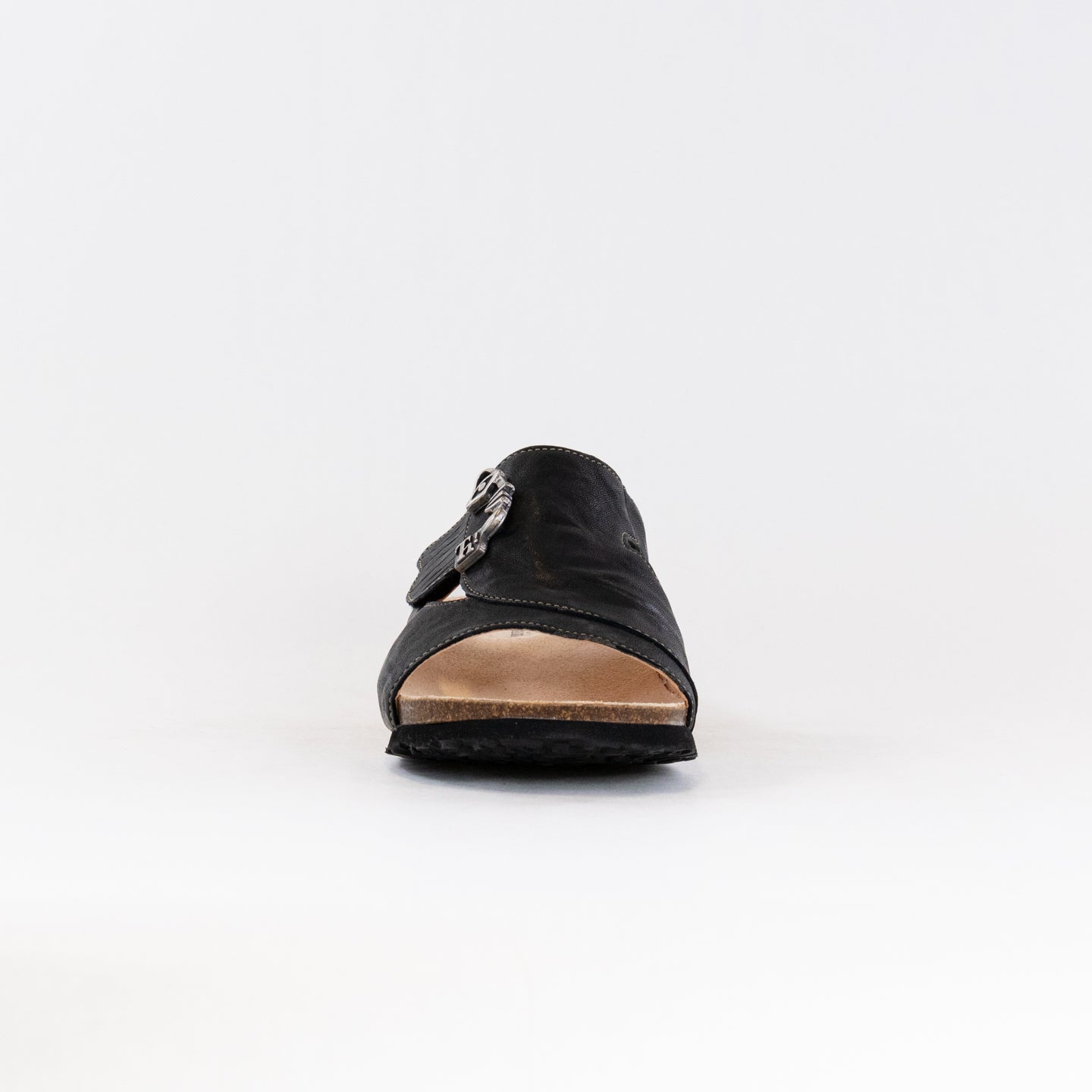 Think Mizzi Sandal (Women's) - Black Leather