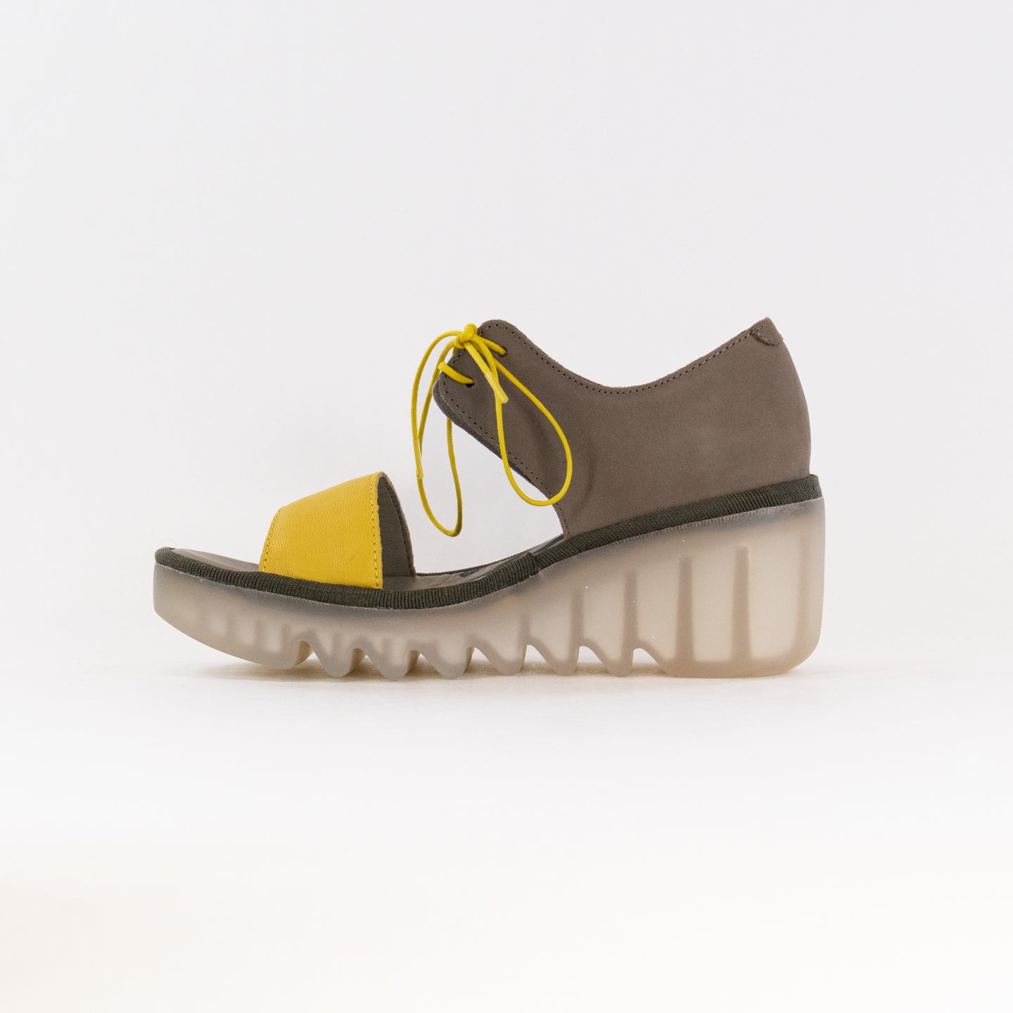 FLY London Crossover Sandals BILU465FLY (Women's) - Yellow/Khaki