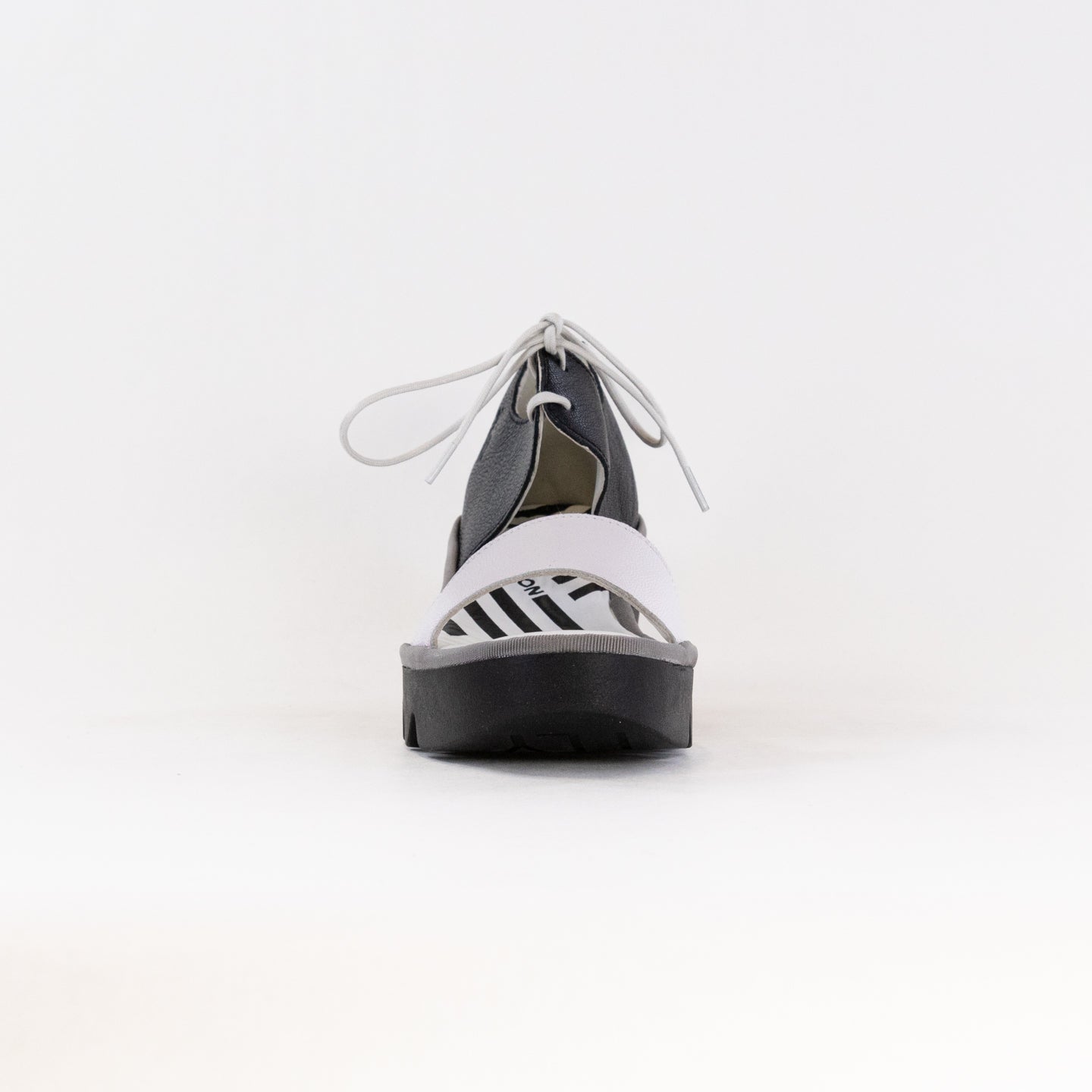 FLY London Crossover Sandals BILU465FLY (Women's) - White/Black
