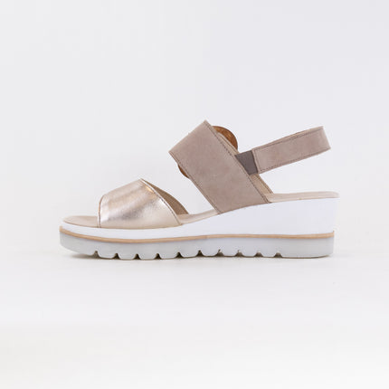 Gabor 44.645.62 Sandal (Women's) - Pewter/Rabbit