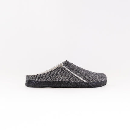 Birkenstock Zermatt Shearling (Women's) - Herringbone Gray/Natural