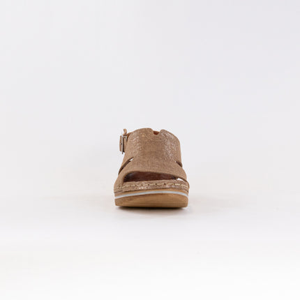 V Italia 967-25 (Women's) - Camel Metallic Leather