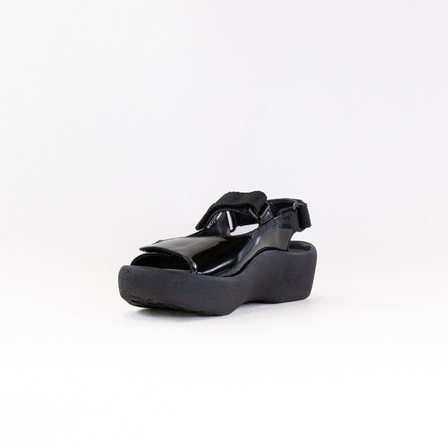Wolky Jewel (Women's) - Black Patent