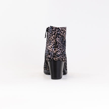 Ara Oriel V Cut Bootie - Titan Metallic Suede