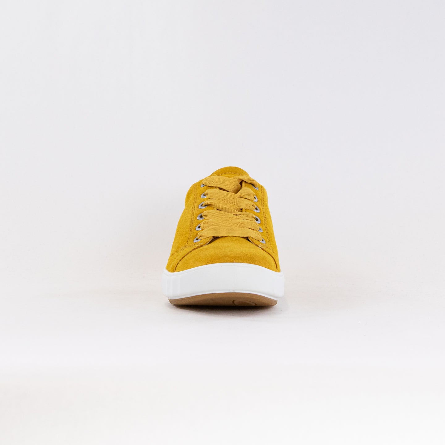 Ara Alexandria Lace Up Sneaker (Women's) - Yellow Suede