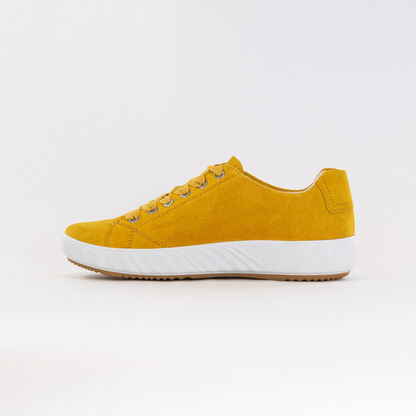 Ara Alexandria Lace Up Sneaker (Women's) - Yellow Suede