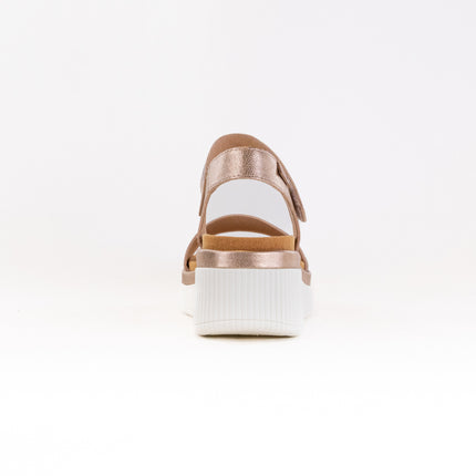 Pikolinos Gomera Pattern Wedge Sandal (Women's) - Champagne
