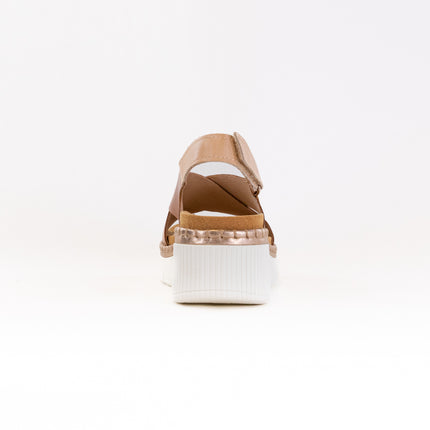 Pikolinos Gomera Wedge Sandal (Women's) - Brandy