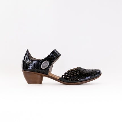 Rieker Mirjam 53 (Women's) - Black Patent