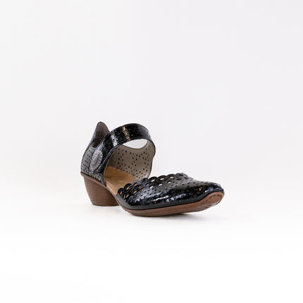 Rieker Mirjam 53 (Women's) - Black Patent