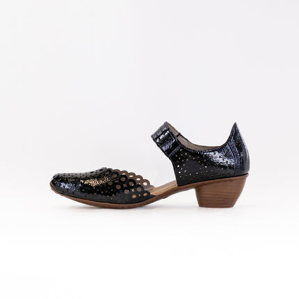 Rieker Mirjam 53 (Women's) - Black Patent