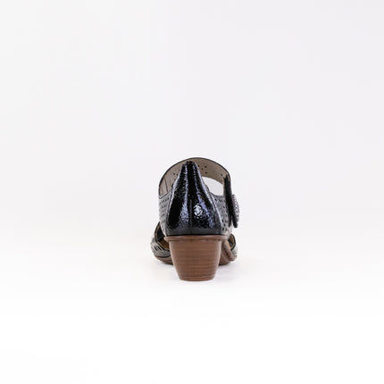 Rieker Mirjam 53 (Women's) - Black Patent
