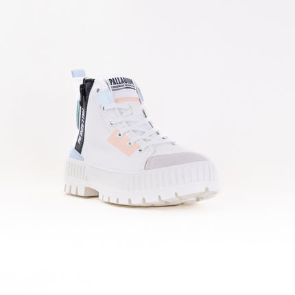 Palladium Pallashock Backzip 2 (Women's) - Star White