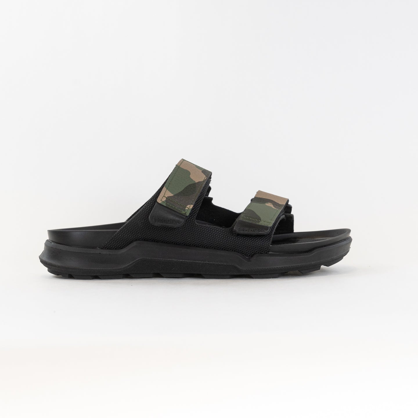 Black best sale camo birkenstocks