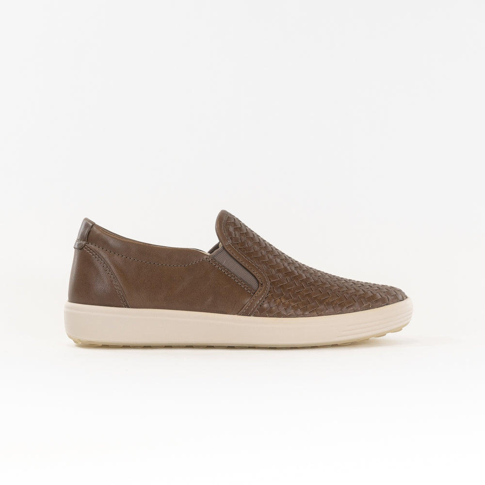 ECCO Soft 7 Woven 2.0 Slip-on (Women's) - Taupe