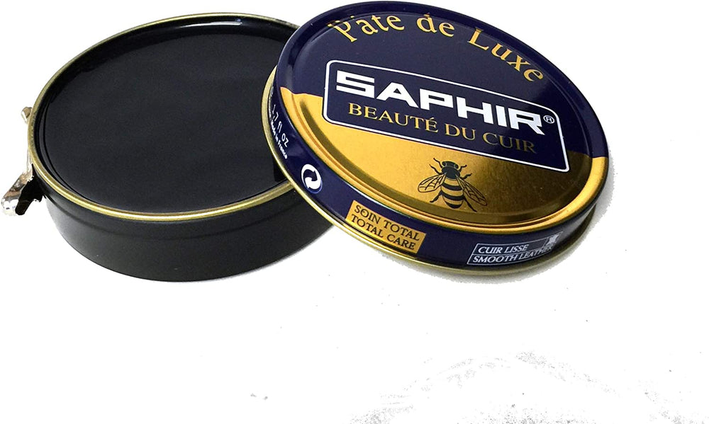 Saphir Pate De Luxe Wax Polish - Black