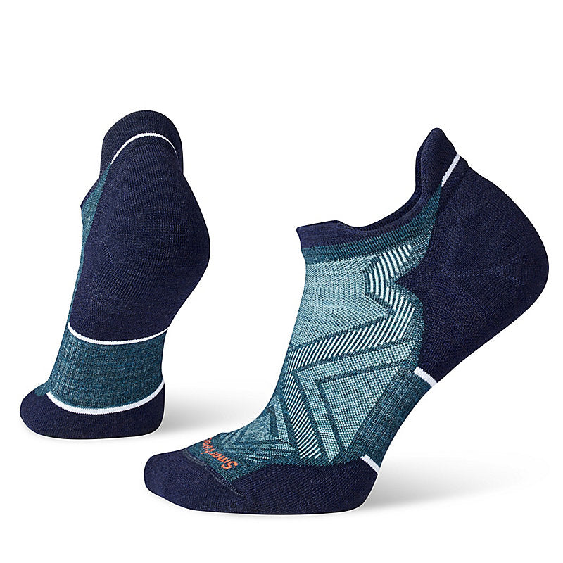 Smartwool Run Targeted Cushion Low Ankle Socks (Women) - Twilight Blue