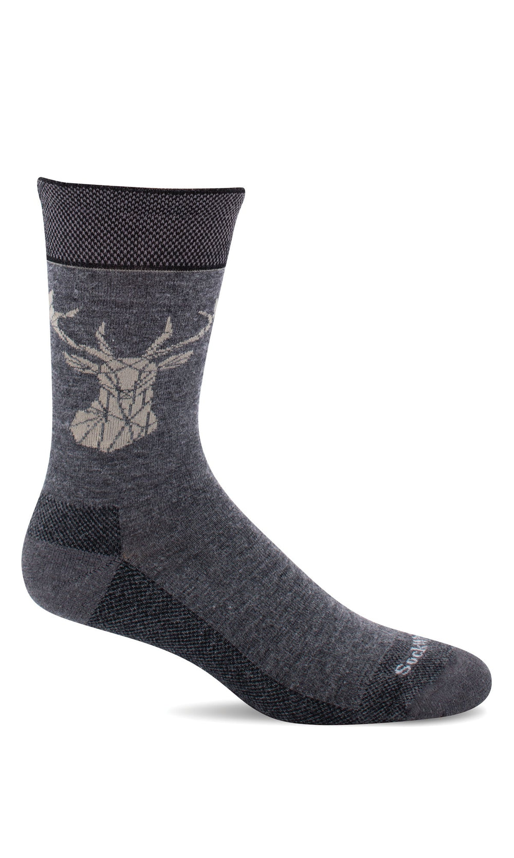 Sockwell Tender Foot Essential Comfort Socks (Men's) - Charcoal