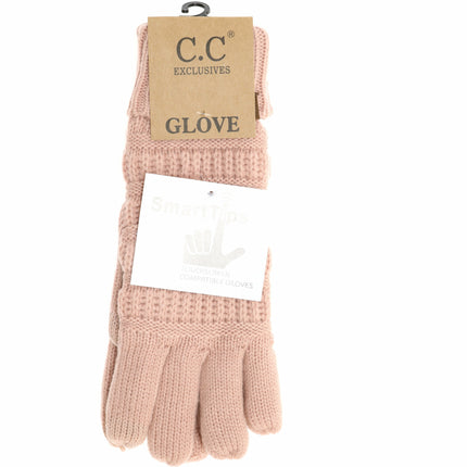 C.C.Beanie Knit CC Gloves with Lining