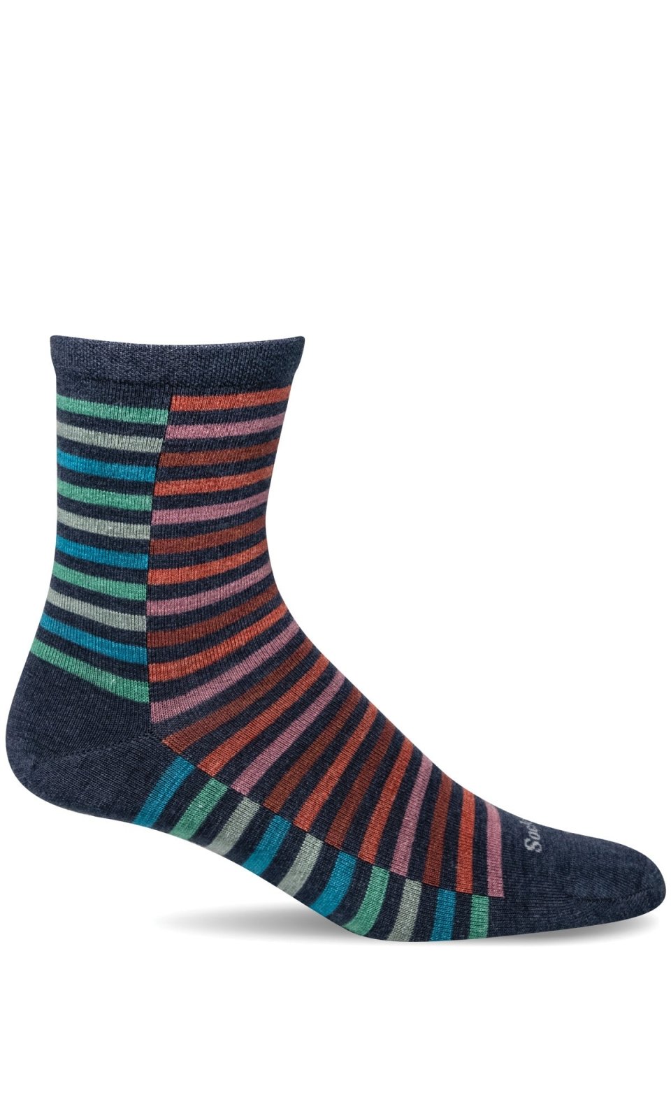 Sockwell Zip | Essential Comfort Socks (Women's) - Denim