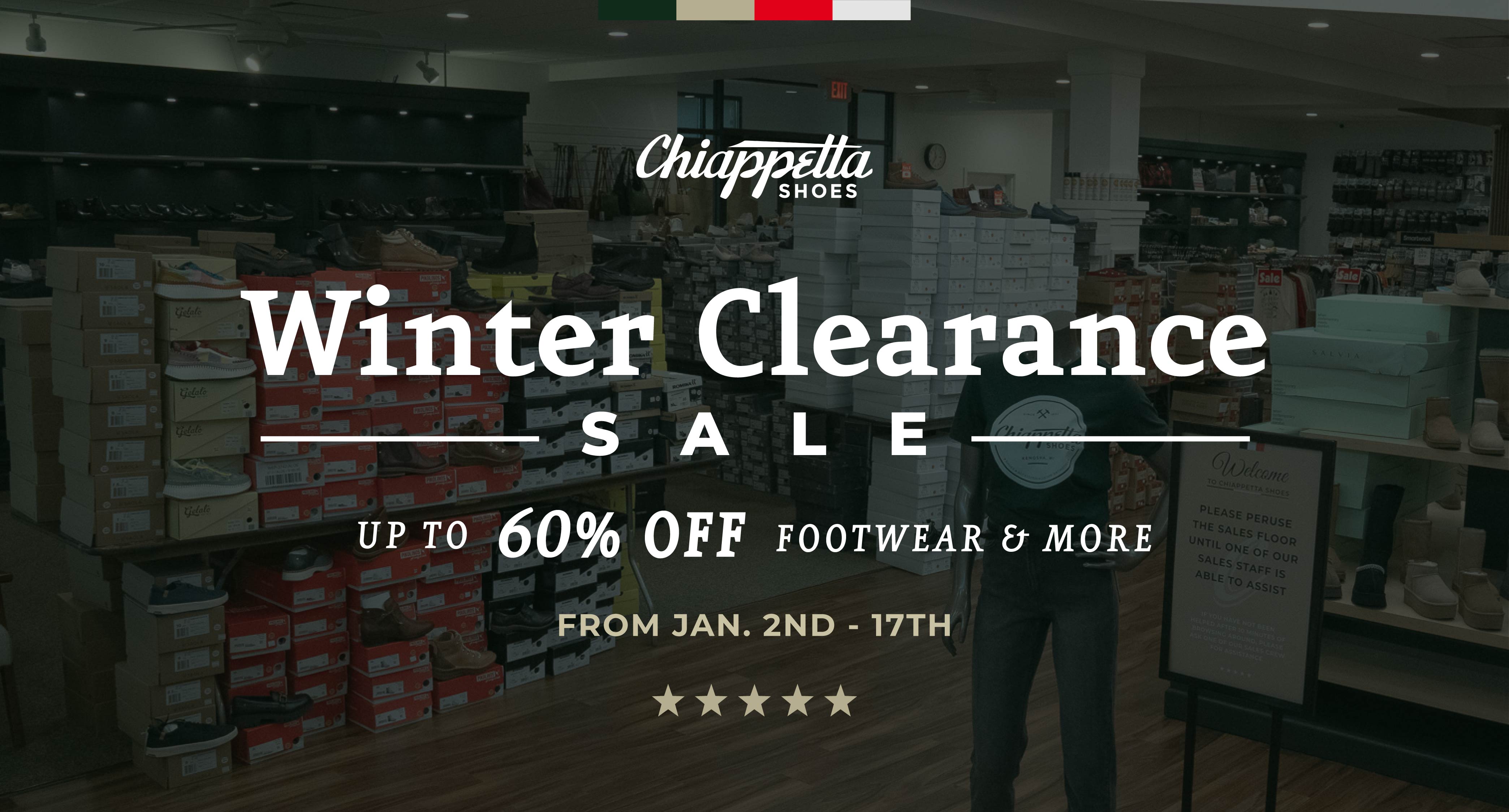 Winter Clearance Sale