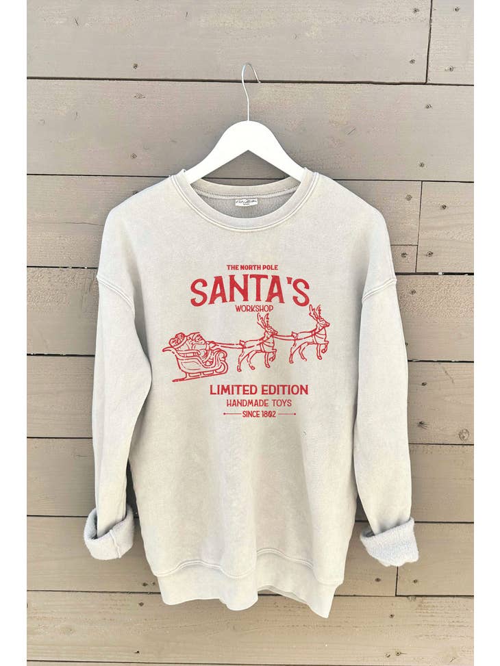 The North Pole Mid Graphic Sweatshirt