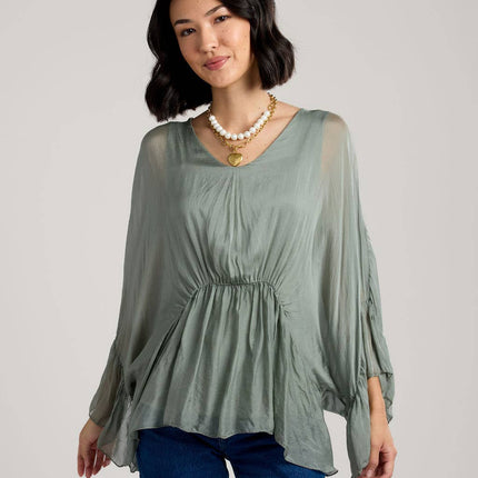 Valeria Silk Top